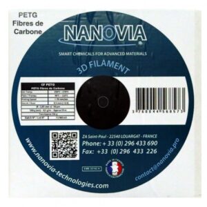 Nanovia PETG Fibre de carbone