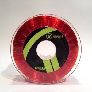 PETG Ultra 1Kg – Rouge Translucide