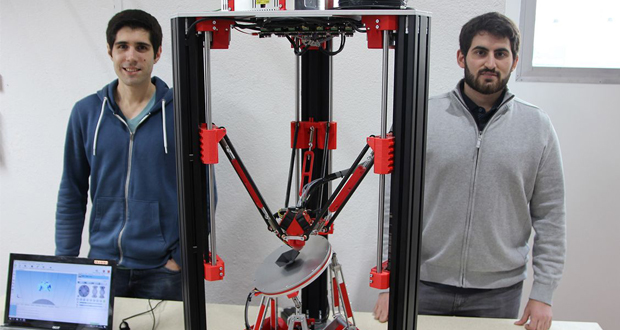 Studenten bauen 3D Drucker