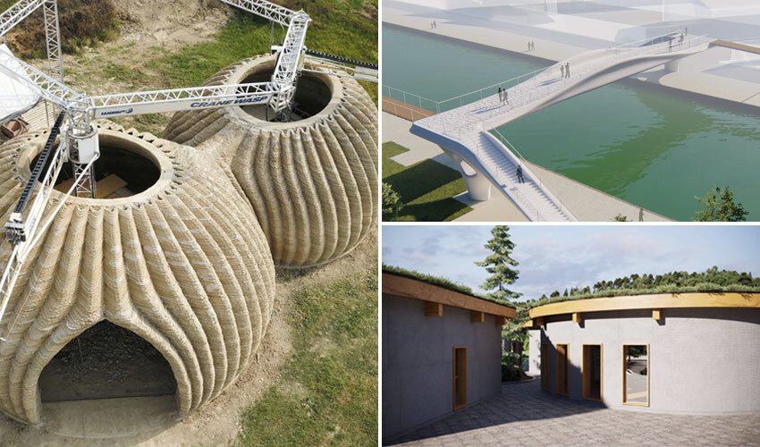 3D-gedruckte Architektur