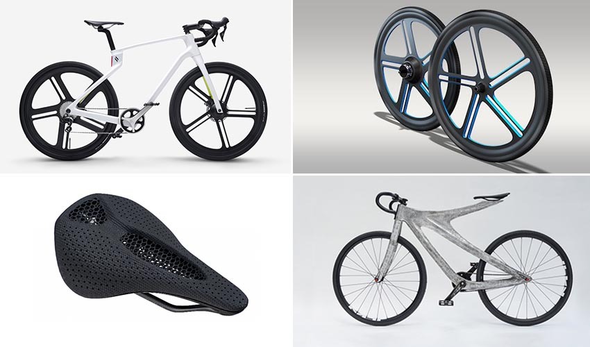 3D-gedruckte Fahrräder