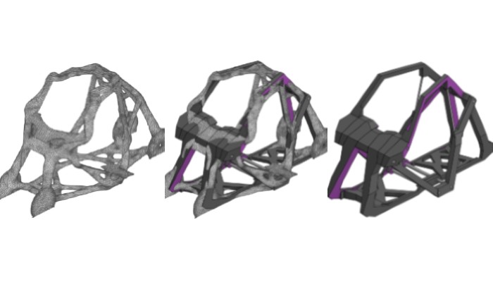 3D-gedrucktes Elektrofahrzeug