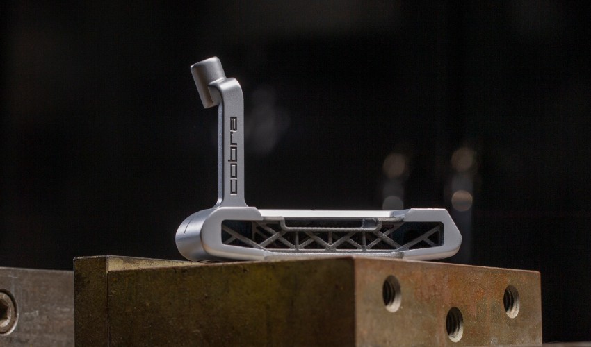 Putter mit 3D-gedruckten Metallkopf