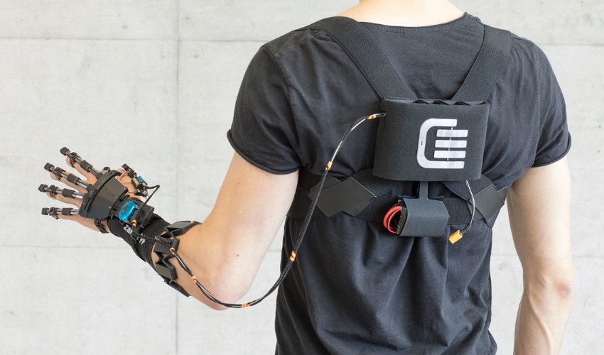Exoskelett 3D-gedruckte Fingergelenke