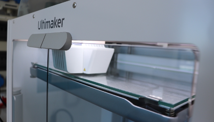 The Ultimaker S5 is used to implement the project. (Image credit: Pawsthesis)