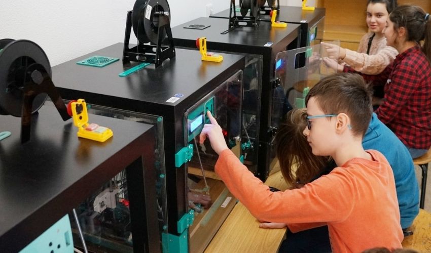 3D-Druck macht Schule
