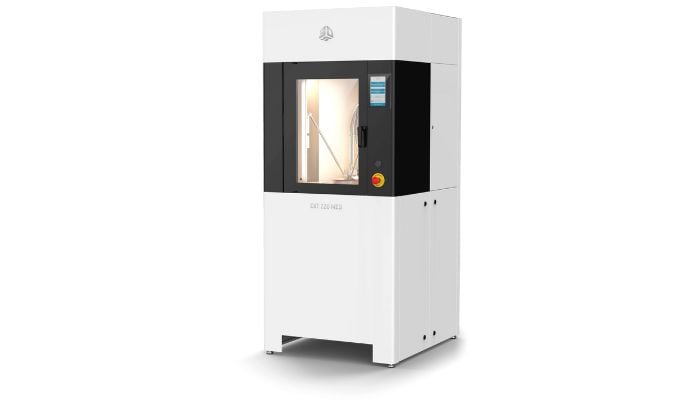 The 3D printing solution from 3D Systems used for the facial implants