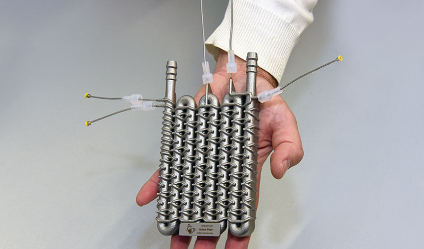 3D-gedruckter Mikroreaktor
