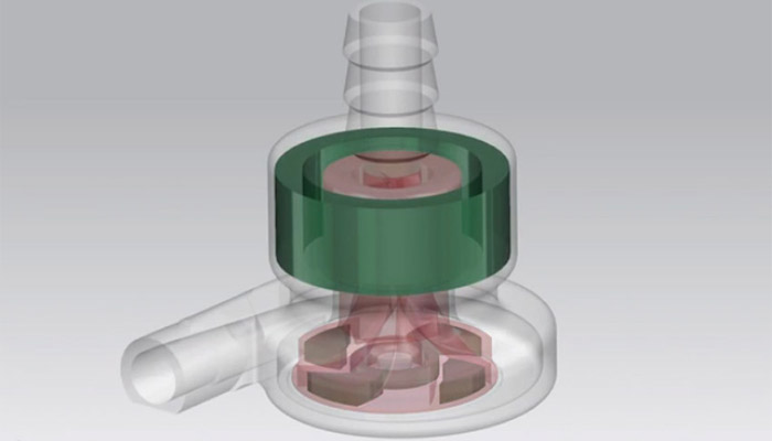 3D-gedruckte Herzpumpe