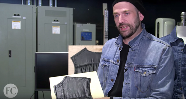 jeansjacke aus dem 3D-drucker