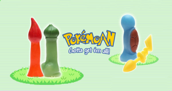 3D gedruckte Sextoys im Pokemon-Design