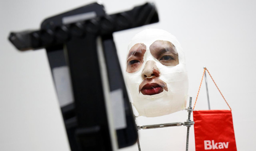 3D-gedruckte Maske