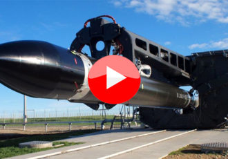 3D gedruckte Rakete