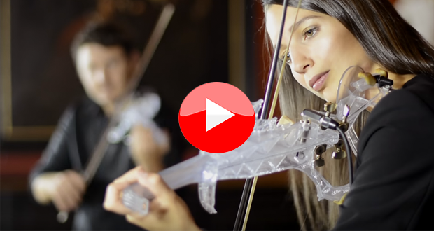 Stradivarius; 3D gedrucktes Essen