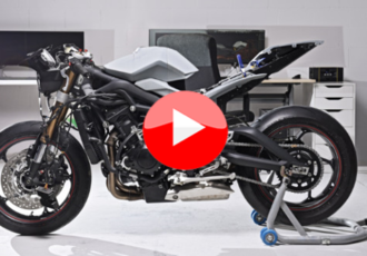 Zortrax 3D gedrucktes Motorrad; Zuckerbergs Beast als 3D Replikation
