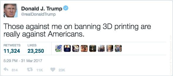 Trump 3D Druck