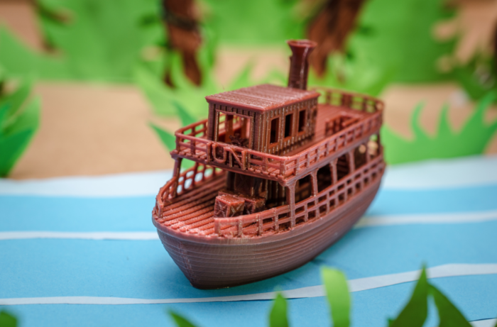 3D-gedruckte Boote