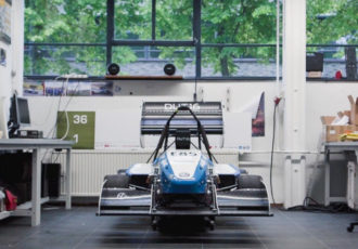 3D gedruckter Formel1-Wagen