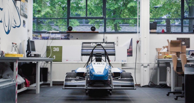 3D gedruckter Formel1-Wagen
