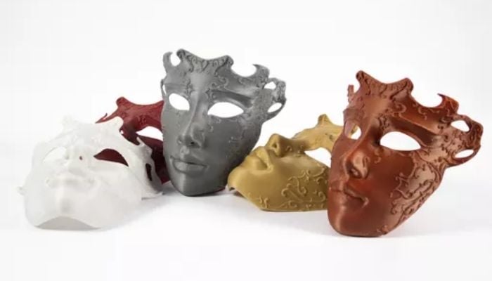 3D printed Venetian mask