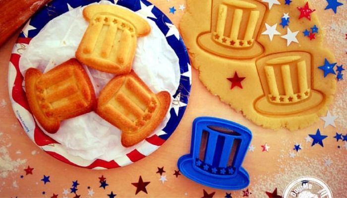 4th of july uncle sam cookie cutter