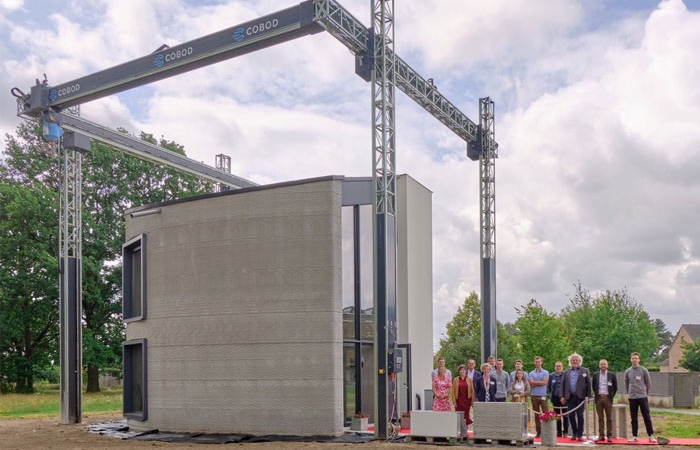 3D printed house in Belgium