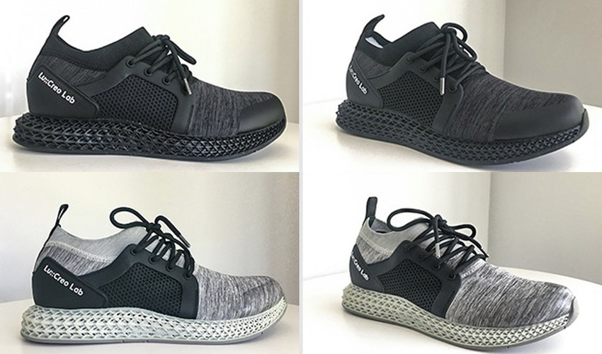 waterproof 3D printed shoes