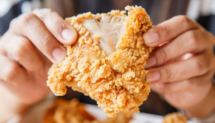 KFC 3D printed chicken