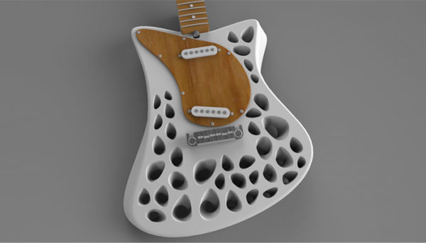 3d Printed Guitar