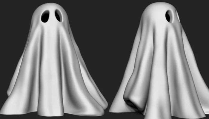 Halloween ghost 3D printed files