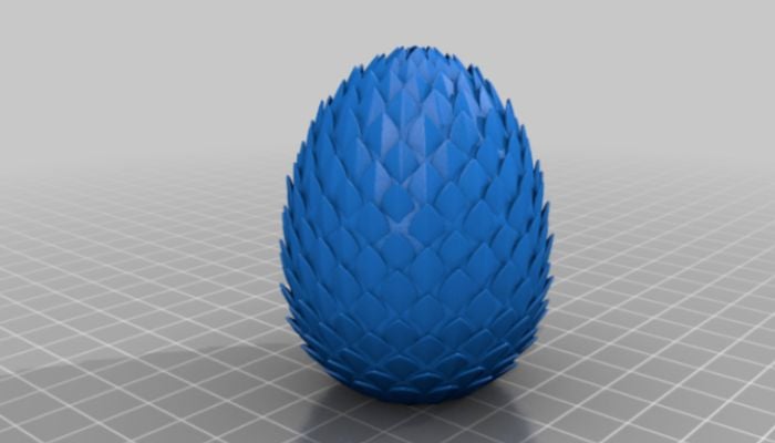 Cool Things to 3D Print: Dragon Egg