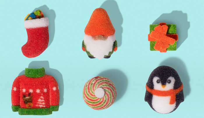 3D printed sweets (photo credit : The Sugar Lab)