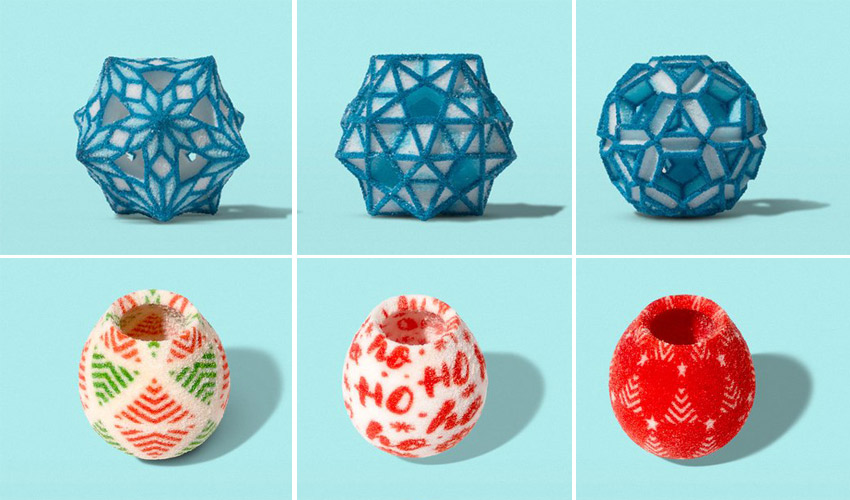 The Sugar Lab 3D Prints Christmas Candy and Decorations with Sugar