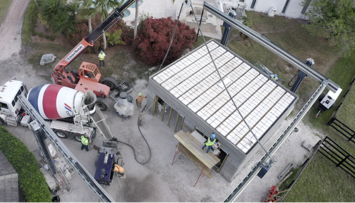 3D printed building in Florida