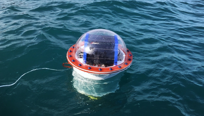 seawater battery-based smart buoys