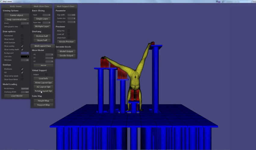 moving platform 3d printer