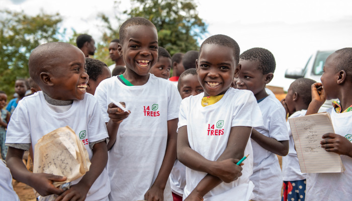 Malawian school children