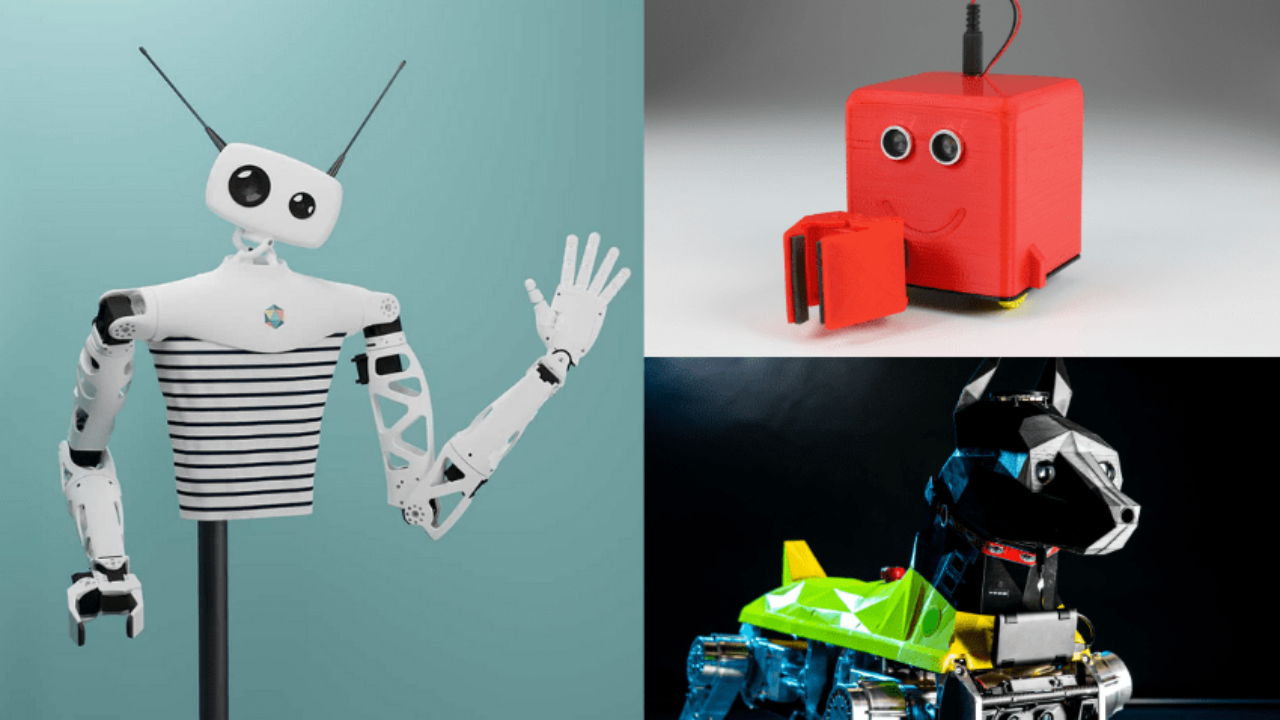 Top 12 3D-Printed Robots — From Amphibians to Humanoids - 3Dnatives