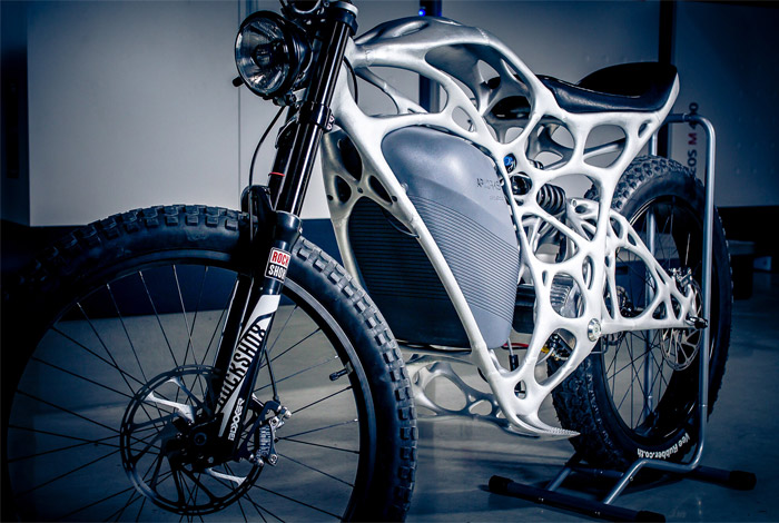 3D printed motocycle