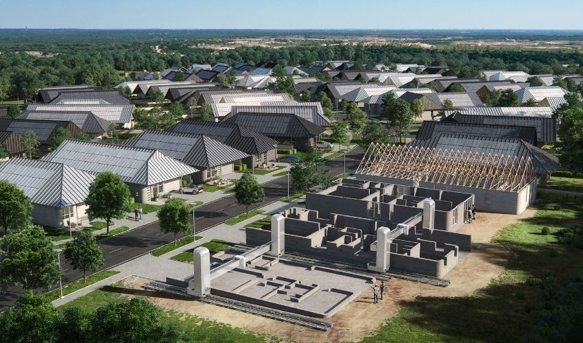 ICON and Lennar Build Largest 3D Printed Community in Texas -
