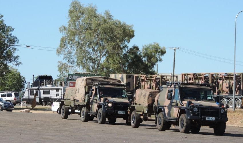 Australian Army Convoy