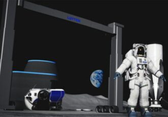 Platypus Galacticus 3D printer on the moon