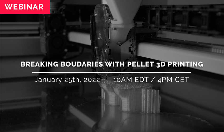 Pellet 3D printing