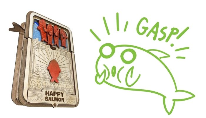 Exploding Kittens relaunches Happy Salmon