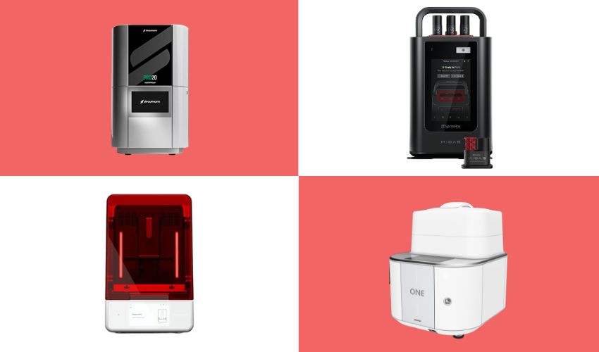 The Dental Resin 3D Printers Currently on the Market