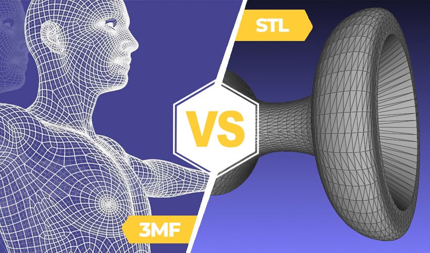 STL vs. 3MF: ¿Qué formato elegir para un modelo 3D?