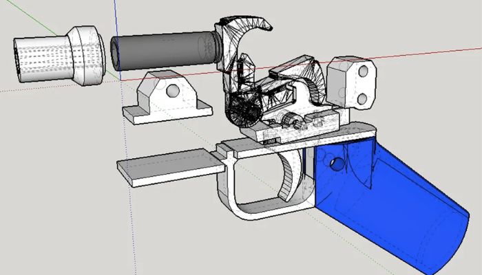 3D printed gun