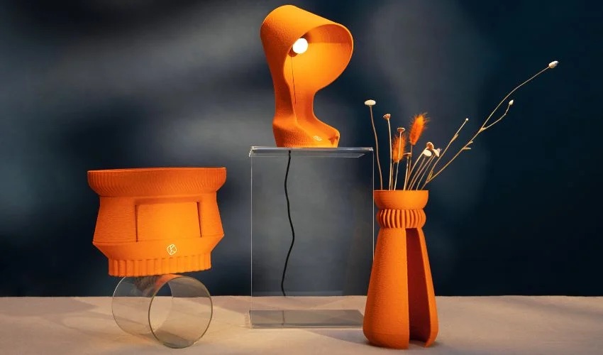 Krill Design on 3D Printing Furnishings Utilizing Oranges, Lemons and Espresso Grounds