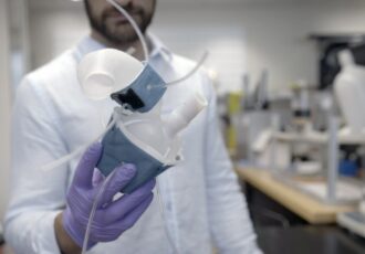 3D Printed Heart Replica