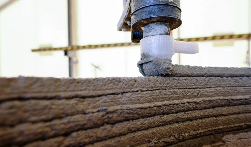 3D printing could help reduce the release of carbon dioxide in the construction industry